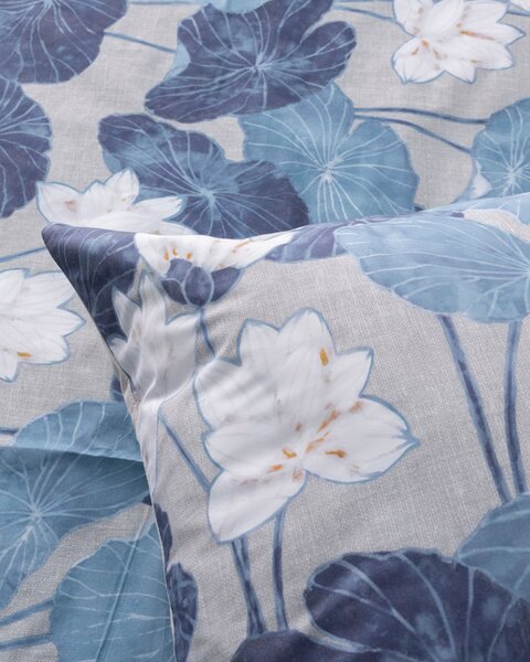 Set de lenjerie de pat din bumbac Lotus Serenity 160x200 cm