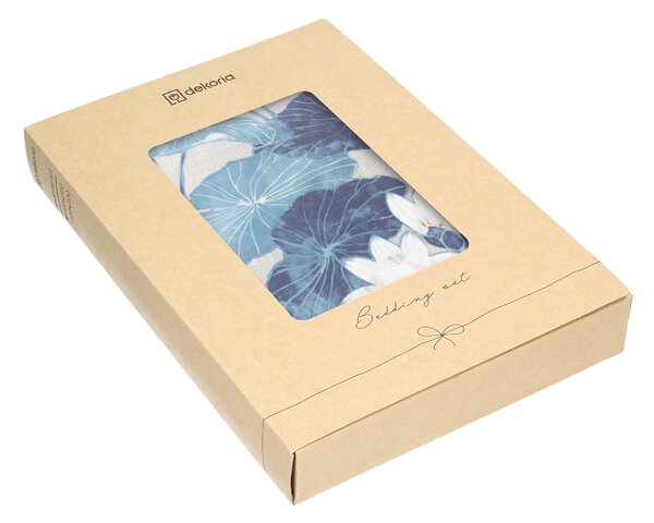 Set de lenjerie de pat din bumbac Lotus Serenity 160x200 cm