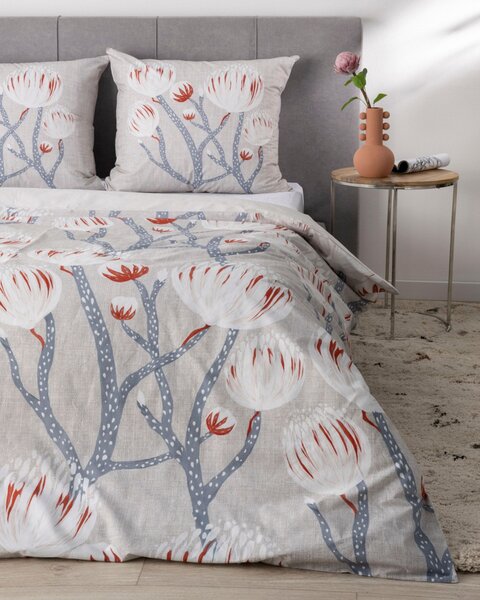 Set de lenjerie de pat din bumbac Protea Grace 160x200 cm