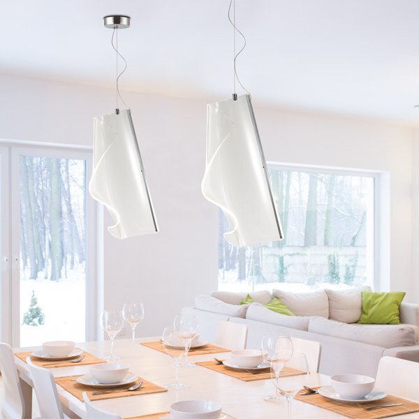 Altavola Design Cortina lampă suspendată 1x10 W crom-transparent LA103/P