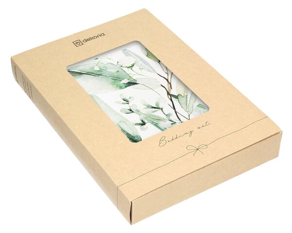 Set de lenjerie de pat din bumbac Eucalyptus Haven 220x200 cm