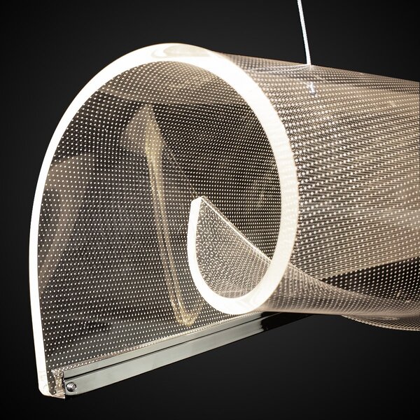 Altavola Design Cortina lampă suspendată 1x10 W crom-transparent LA103/P
