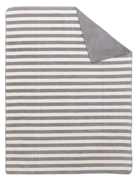 Pătură Cosy Home 150x200 cm grey stripes