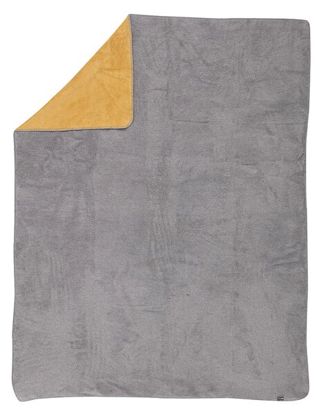 Pătură Cosy Home 150x200 cm mustard/grey