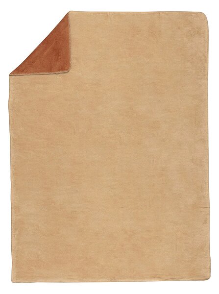 Pătură Cosy Home 150x200 cm cognac/beige