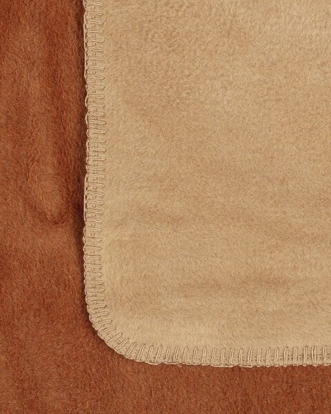 Pătură Cosy Home 150x200 cm cognac/beige
