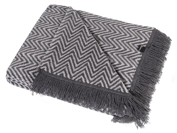 Pătură Cosy Home 150x200 cm Grey Chevron