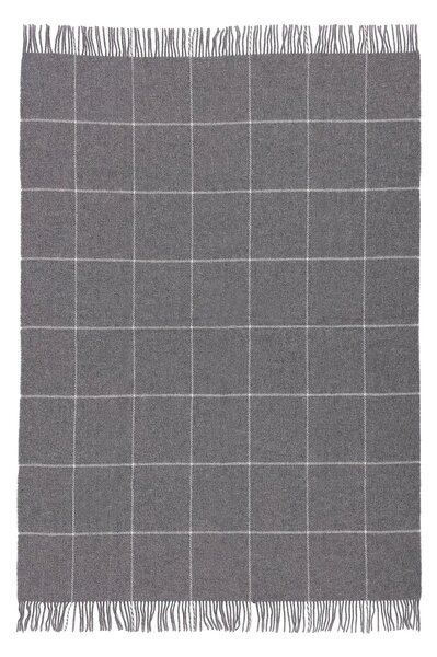 Pătură Zelandia 140x200 cm check grey