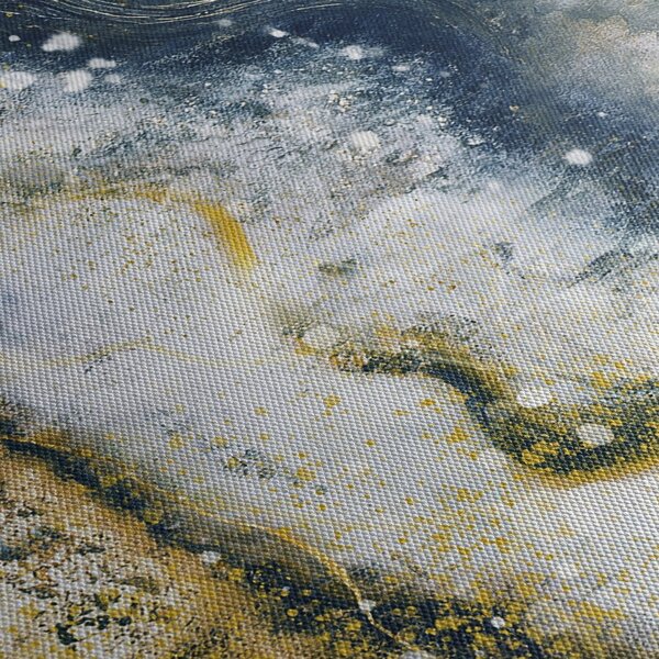 Tablou - Abstract auriu (90x60 cm)