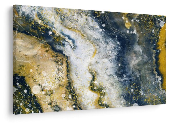 Tablou - Abstract auriu (90x60 cm)