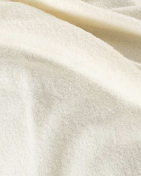 Pătură Boucle 140x200 cm white cream