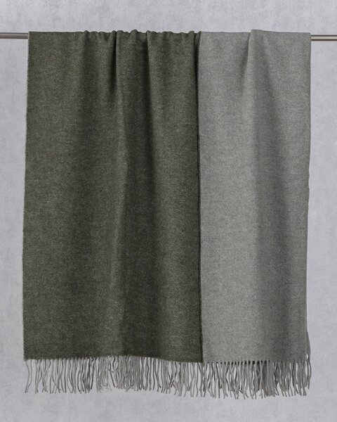 Pătură Merinos 140x200 cm melange green khaki