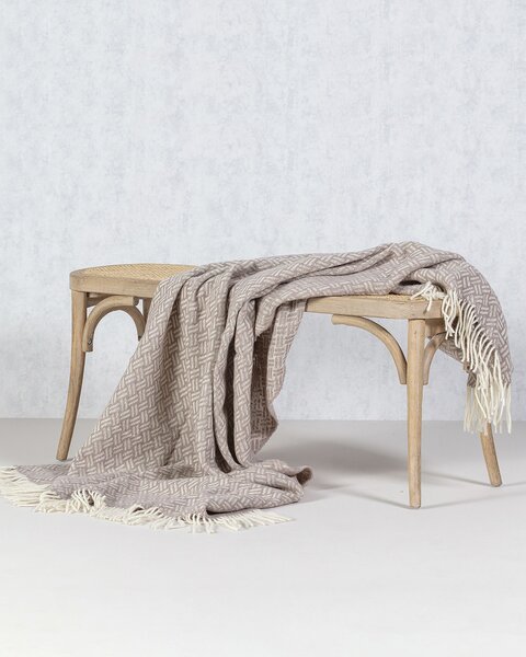 Pătură Zelandia 140x200 cm silver beige
