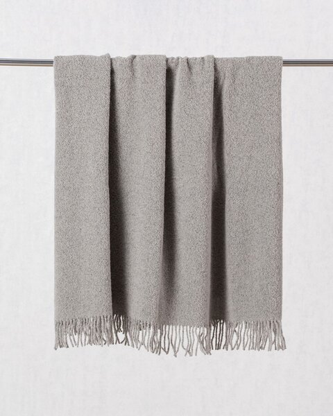 Pătură Boucle 140x200cm silver grey