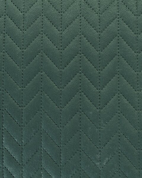 Cuvertură de pat Silky Chic 220x240cm verde intens