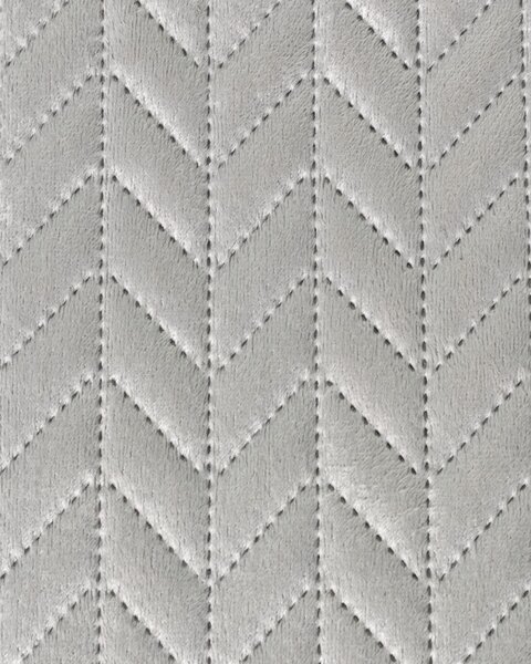 Cuvertură de pat Silky Chic 220x240cm gri