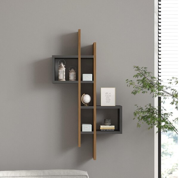 Raft Bebivo (stejar + antracit) . 1095984