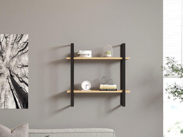 Raft Mivenu (stejar zafir + negru) . 1095994