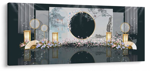 Tablou - Colaj (120x50 cm)