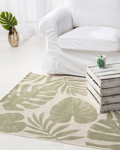 Covor Cottage beige/jungle green 120x170cm