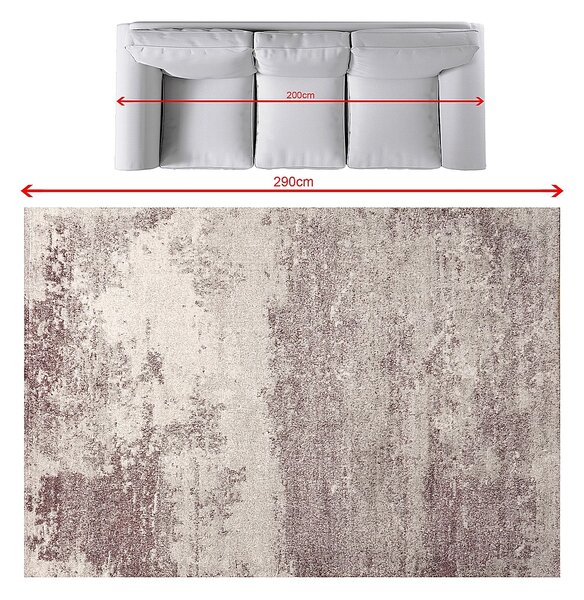 Covor Softness silver/claret 200x290cm