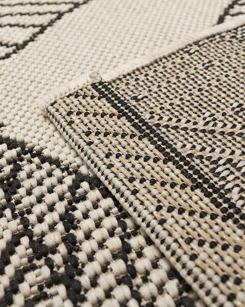 Covor Cottage beige/black 120x170 cm