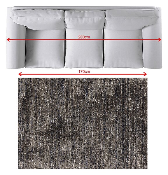 Covor Royal Nomadic Living dark grey/sailor blue 120x170cm