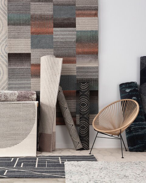 Covor Softness near black/peacock blue 120x170cm