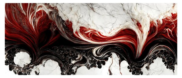 Tablou - Abstract marmură (120x50 cm)