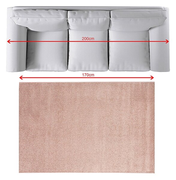 Covor Casino soft rose 120x170cm