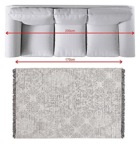 Covor Tweed grey 120x170cm