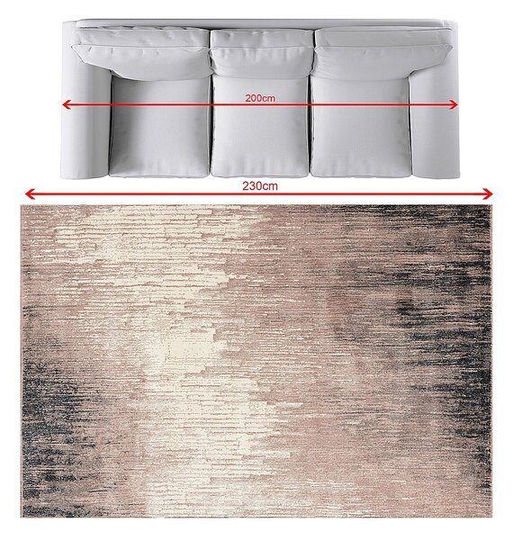 Covor Sevilla dusty rose/paper white 160x230 cm