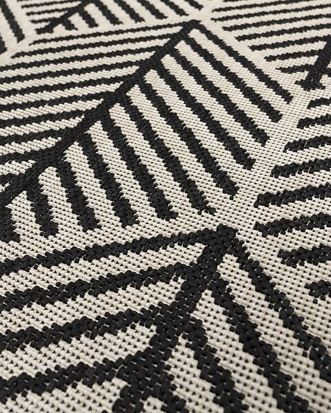 Covor Cottage black/beige 200x290cm