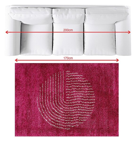 Covor Royal deep magenta/cream 120x170 cm