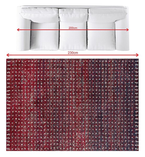 Covor Royal cherry red/navy 160x230 cm
