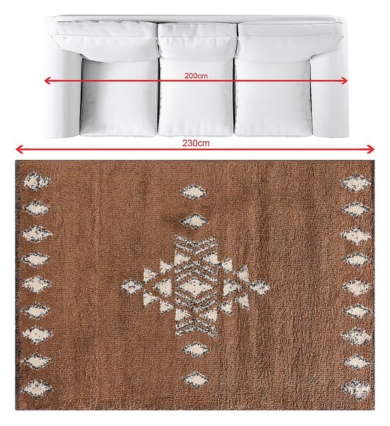 Covor Royal almond brown 160x230 cm