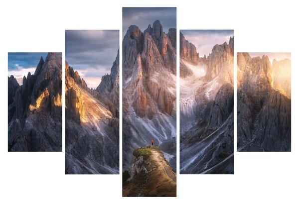 Tablou - Panoramă de munte (150x105 cm)