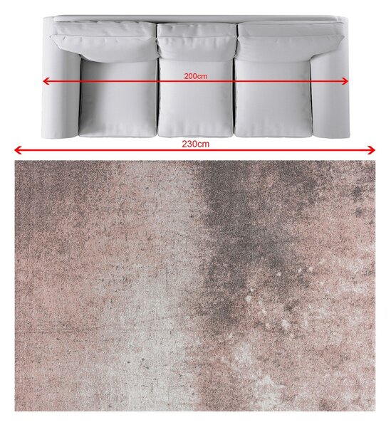 Covor Softness cream rose 160x230cm