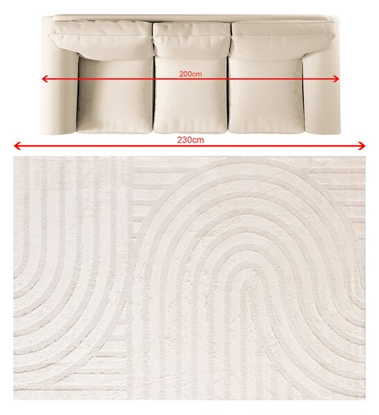 Covor Belaro cream 160x230 cm