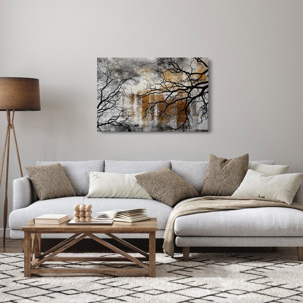 Tablou - Siluetă copac (90x60 cm)