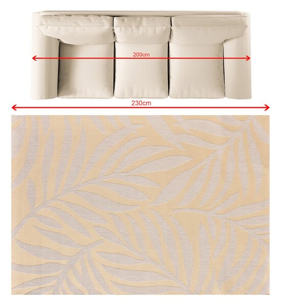 Covor Avenna golden beige 160x230 cm