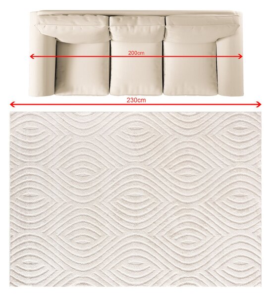 Covor Serenno cream 160x230 cm