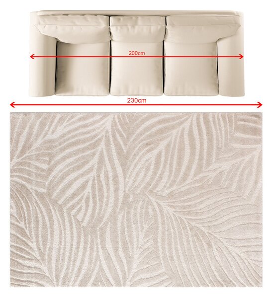 Covor Velora beige 160x230 cm