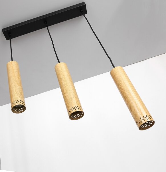 Lustră pe cablu TUBO 3xGU10/25W/230V