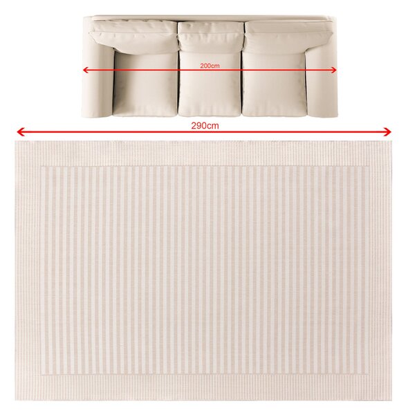 Covor Lunara cream 200x290 cm