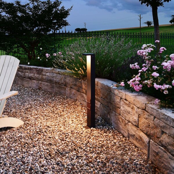 Deko-Light Lerna LED bornă luminoasă LED, înălțime 100 cm, CCT, gri, prize, Gri, Aluminiu, Modern
