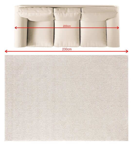 Covor Solaro linen grey 160x230 cm
