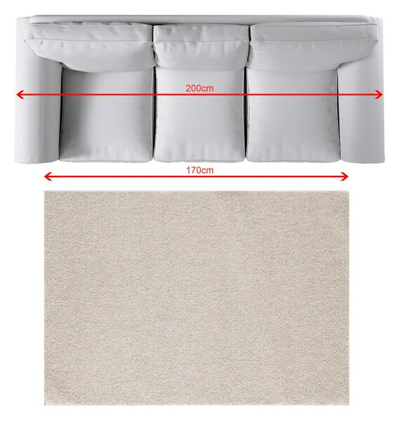 Covor Solaro linen grey 120x170 cm