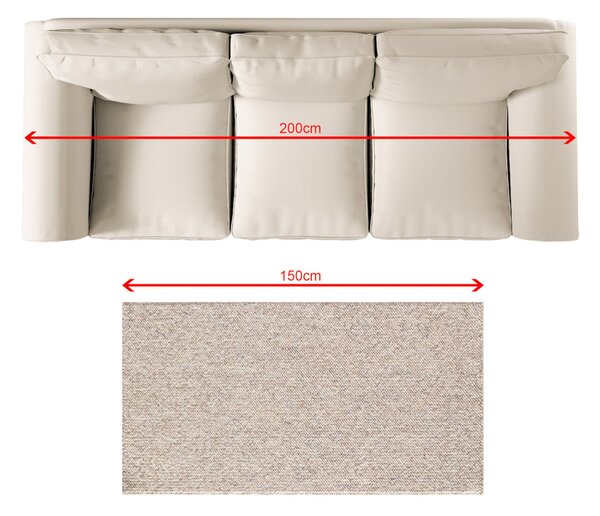 Covor Solaro beige/grey 80x150 cm
