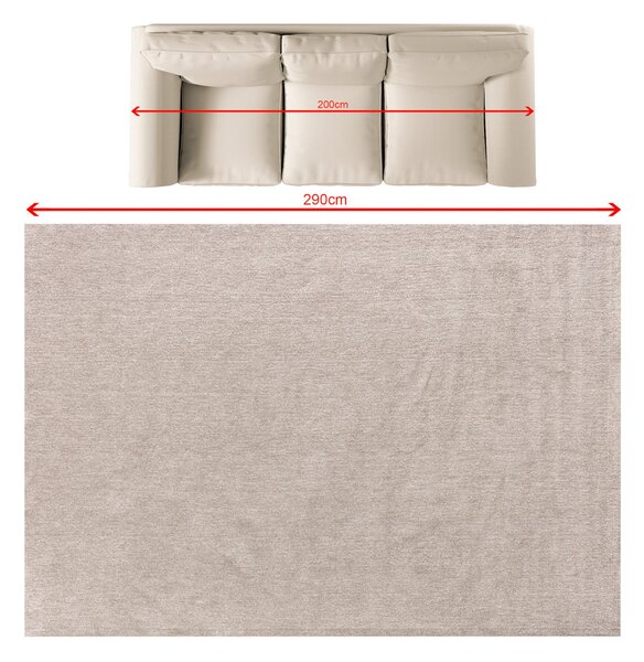 Covor Zendra taupe 200x290 cm